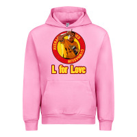 Fuchsia Pink l for love Urban Hoodie - tuanDangUi