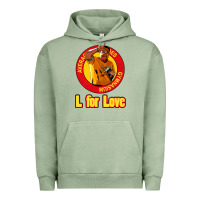 Pigment Oil Green l for love Urban Hoodie - tuanDangUi