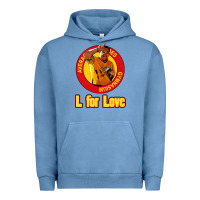 Pigment Pebble Blue l for love Urban Hoodie - tuanDangUi