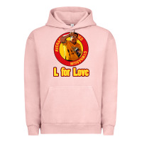 Pigment Salmon l for love Urban Hoodie - tuanDangUi