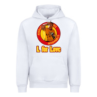 White l for love Urban Hoodie - tuanDangUi