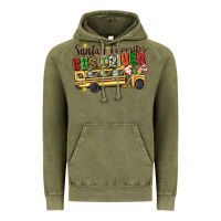 Vintage Olive santas favorite bus driver Vintage Hoodie - texasbilliewilder