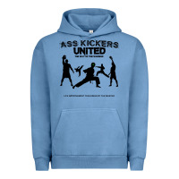 Pigment Pebble Blue ass kickers united Urban Hoodie - tuanDangUi