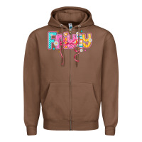 Chestnut friyay Zipper Hoodie - CowhideDigitalArt
