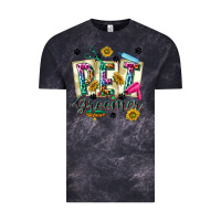 Cloud Black Western Pet Groomer Vintage Tee - texasbilliewilder