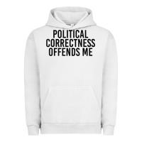 Pigment Lunar Rock Political Correctness Offends Me Urban Hoodie - tuanDangUi