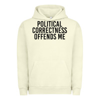 Pigment Pistachio Political Correctness Offends Me Urban Hoodie - tuanDangUi