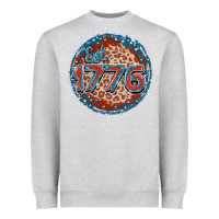 Heather Grey Est. 1776 Heavyweight Sweatshirt - FaDigitalArtStudio