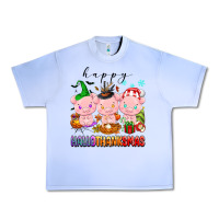 Grape Ice happy hallothanksmas pigs Urban Heavy Tee - texasbilliewilder