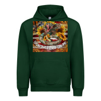 Forest Green rattle snake don't tread on me tumbler Urban Hoodie - BarkalooDesign