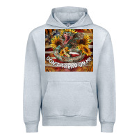 Heather Grey rattle snake don't tread on me tumbler Urban Hoodie - BarkalooDesign