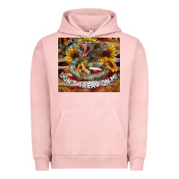 Pigment Salmon rattle snake don't tread on me tumbler Urban Hoodie - BarkalooDesign