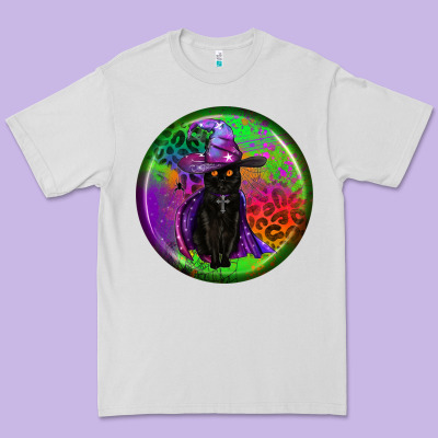 Halloween Round Earrings Premium Tee Designed By Bundleandbundleshop
