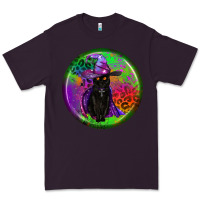 Plum halloween round earrings Premium Tee - BundleAndBundleShop