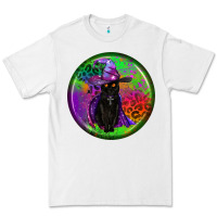 White halloween round earrings Premium Tee - BundleAndBundleShop