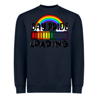 Navy Gay pride loading Heavyweight Sweatshirt - FaDigitalArtStudio