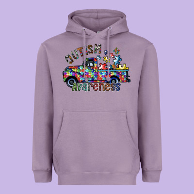 Autism Avareness Heavyweight Hoodie Designed By Sublimationcraftshop