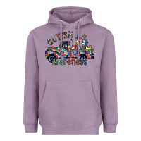 Lavender autism avareness Heavyweight Hoodie - SublimationCraftShop