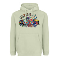 Matcha autism avareness Heavyweight Hoodie - SublimationCraftShop