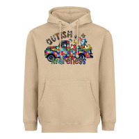 Mushroom autism avareness Heavyweight Hoodie - SublimationCraftShop