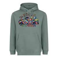 Sage autism avareness Heavyweight Hoodie - SublimationCraftShop