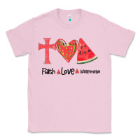 Bubblegum Pink Faith Love Watermelon Classic Tee - Bettercallsaul