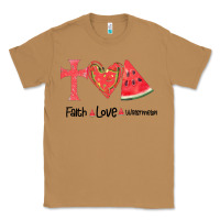 Toasted Coconut Faith Love Watermelon Classic Tee - Bettercallsaul