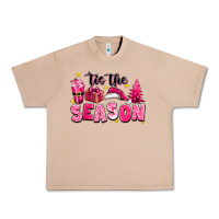 Burro Pink 'tis the season Christmas Urban Heavy Tee - texasbilliewilder