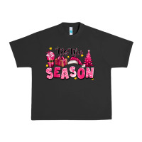 Pigment Black Pink 'tis the season Christmas Urban Heavy Tee - texasbilliewilder