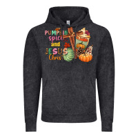 Vintage Black Pumpkin spice and Jesus christ Vintage Hoodie - NancyCooperArtShop