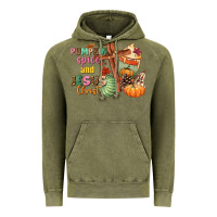 Vintage Olive Pumpkin spice and Jesus christ Vintage Hoodie - NancyCooperArtShop