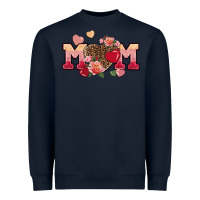 Navy Valentine's day mom Mother's Day Heavyweight Sweatshirt - FaDigitalArtStudio