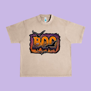 Boo Urban Heavy Tee Designed By Jahusdesignshop