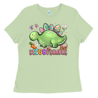 Matcha easter stegosaurus delight Ladies Tee - LillyAllenDesigns