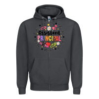 Smoke Principal Assistant Zipper Hoodie - CowhideDigitalArt