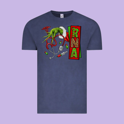 Christmas Character Vintage Tee Designed By Nancycooperartshop