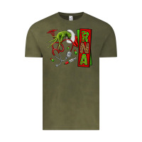 Vintage Olive Christmas Character Vintage Tee - NancyCooperArtShop