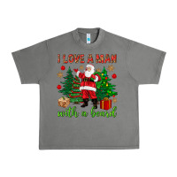 Tornado I love a man with a beard Christmas Urban Heavy Tee - NancyCooperArtShop