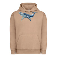 Pigment Burro humpback whale Urban Hoodie - BarkalooDesign