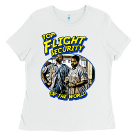 White top flight security of the world Ladies Tee - tuanDangUi