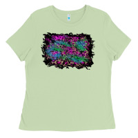 Matcha halloween background Ladies Tee - RanaPortraitStore