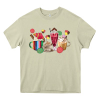 Mossy mexico dessert coffee cups Heavy Core Tee - MaliasSmallBusiness