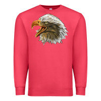 Cardinal Bald Head Eagle Premium Sweatshirt - LillyAllenDesigns