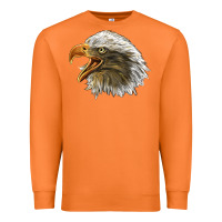 Carrot Bald Head Eagle Premium Sweatshirt - LillyAllenDesigns