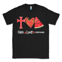 Black Faith Love Watermelon Classic Tee - Bettercallsaul