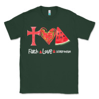 Sports Green Faith Love Watermelon Classic Tee - Bettercallsaul