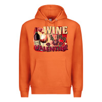 Carrot Wine İs My Valentine Fa Premium Hoodie - FaDigitalArtStudio