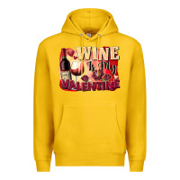 Lemon Wine İs My Valentine Fa Premium Hoodie - FaDigitalArtStudio