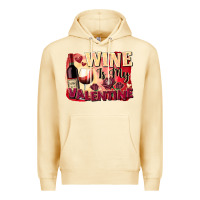 Pina Colada Wine İs My Valentine Fa Premium Hoodie - FaDigitalArtStudio