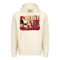 Tofu Wine İs My Valentine Fa Premium Hoodie - FaDigitalArtStudio